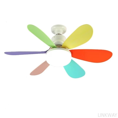 Led Fan Lights Smart Home Light Intelligent Dimming Timing 3 Speed Black E27 Fan Decor Remote Control Modern LED Ceiling Fan
