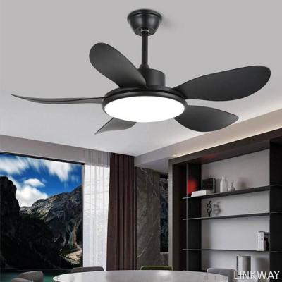 110V-240V Retro Ceiling Fan With Light , Modern Ceiling Fan With Remote Control