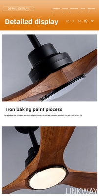 wholesale   Classical Style Electrical AC Motor Ceiling Fan , Decorative 3 Blade Modern Ceiling Fan