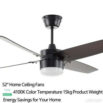 Manufacuture 3 Wind Speed Ceiling / Boom Mount Modern LED Ceiling Fans With Energy Efficiency And Energy Star Certification