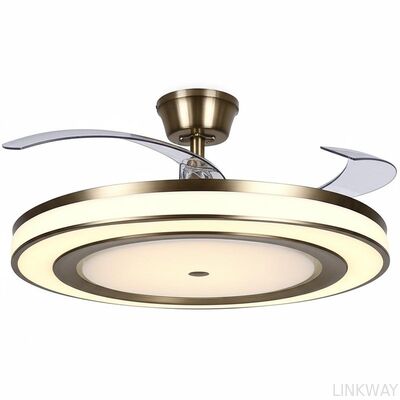 Adjustable Brightness Modern LED Ceiling Fans Contemporary Fans With LED Lighting Suitable For Residential And Commercial