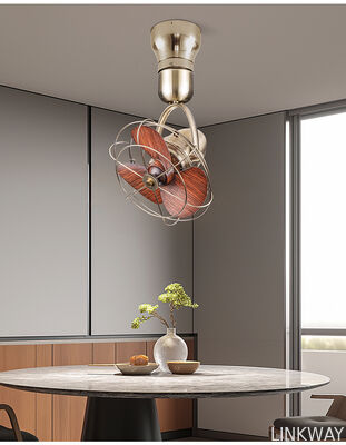 New Quiet Oscillating Fan for Study, Kitchen, and Bar Counter Dual-Purpose Wall-Mounted Ceiling Fan for Bedroom with High Airflow