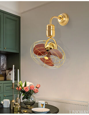 New Quiet Oscillating Fan for Study, Kitchen, and Bar Counter Dual-Purpose Wall-Mounted Ceiling Fan for Bedroom with High Airflow