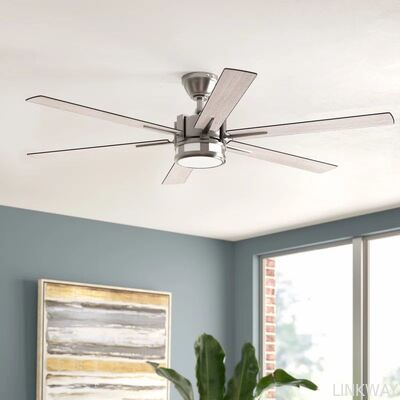 Popular 56-inch High-Quality Ceiling Fan with Remote Control Modern LED Ceiling Fan with Light