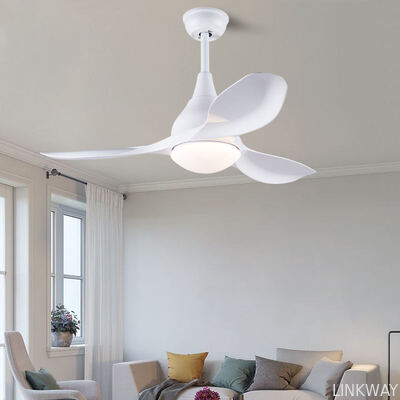 ABS Fan 42/52 Inch Modern Design Ceiling Fan With Lamp Remote Control 3 Blades Ceiling Fan Lights Ventilador De Techo