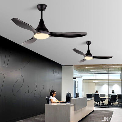 ABS Fan 42/52 Inch Modern Design Ceiling Fan With Lamp Remote Control 3 Blades Ceiling Fan Lights Ventilador De Techo