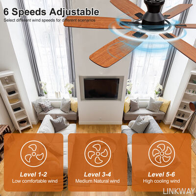 Popular Good Price Bldc Ceiling Fan Electrical Energy Saving Residential ABS Blade Low Watt No Noise Smart Fan Ceiling