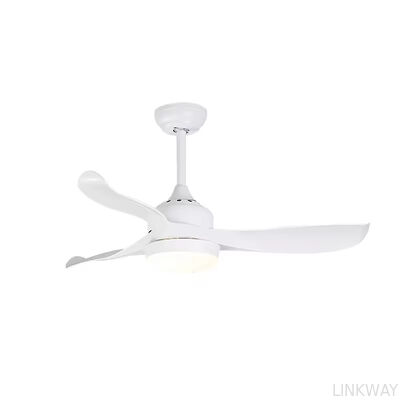 Blade DC Ceiling Fan Light Decorative Speed Control Air Conditioning ABS Plastic Brown Remote Control Ceiling Fan