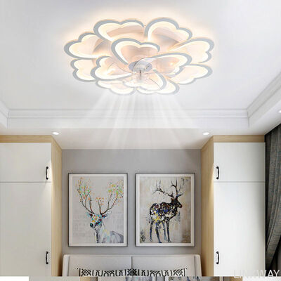LED Ceiling Chandelier Modern Luxury Living Room Dining Room Kitchen Bedroom Decorative Art Ceiling Fan Light
