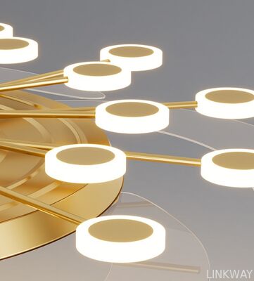 Luxury Fancy Nordic Living Room Chandelier Modern for High Ceiling Smart Celling Fan Silent 360 Degree Ceiling Fan LED