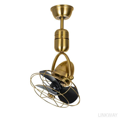 Oscillating Wall-mounted Ceiling Fan 3-Blade ABS Remote Control Outdoor Use BLDC Motor & Quiet Design