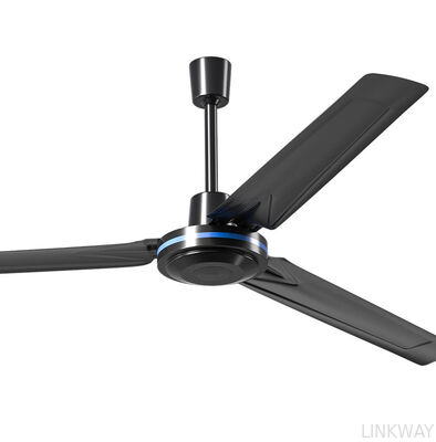 High Quality 3 Blades Ceiling Fan Without Light Attractive Silver Five Wind Speed for Hotel Living Room