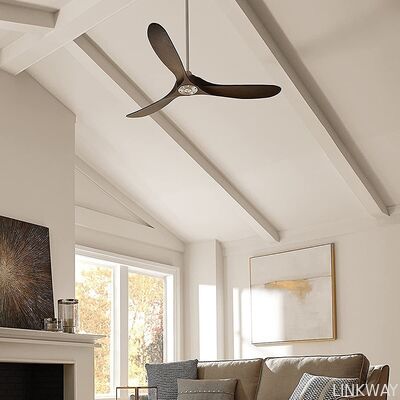 42Inches Luxury Wooden Outdoor Patios Ceiling Fan - Modern Design, Energy-Efficient, Ultra-Quiet,  Light,