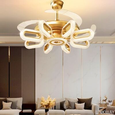 Hanging FanLight for Home Living Room Bedroom Dining Table Decoration Indoor Lighting LED  Ceiling  Fan with Light