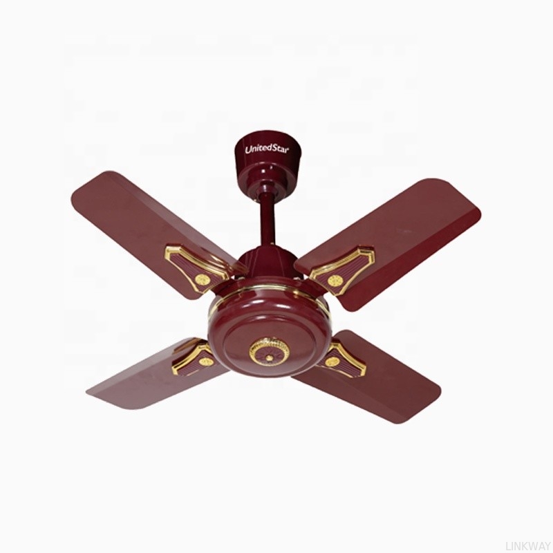 Wholesale factory White 24 Inch 4 Blade Ceiling Fan With Light , Electric Ceiling Fan With Remote