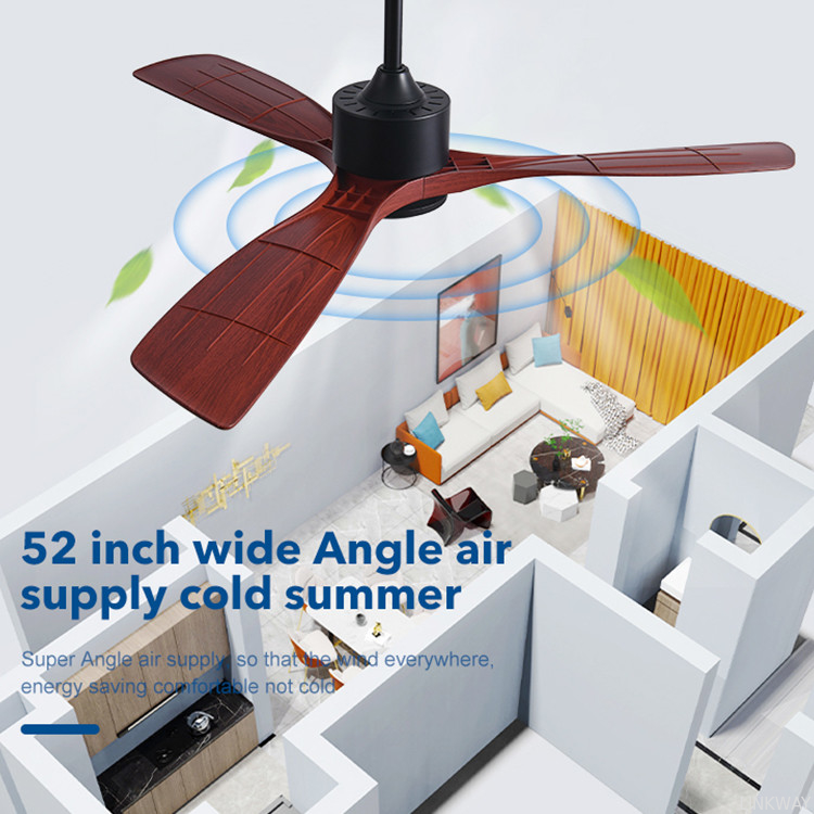 wholesale   Classical Style Electrical AC Motor Ceiling Fan , Decorative 3 Blade Modern Ceiling Fan