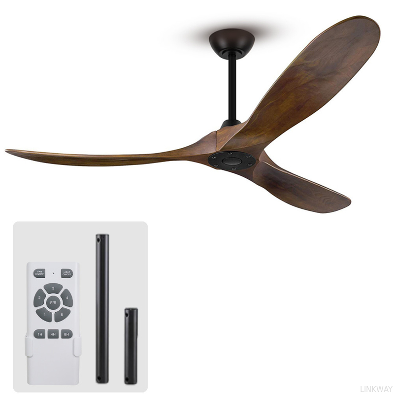 Manufacturer 3 Blades Modern LED Ceiling Fans 60 Inch Outdoor Indoor Ceiling Fan Without Light