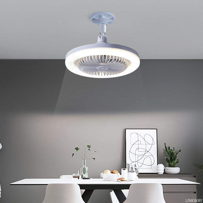 Manufacturer Hot Sale LED Lamp Fan E27 Three Color and 3600/6000K Screw Lamp Constant Ceiling Fan for Bedroom Living Room