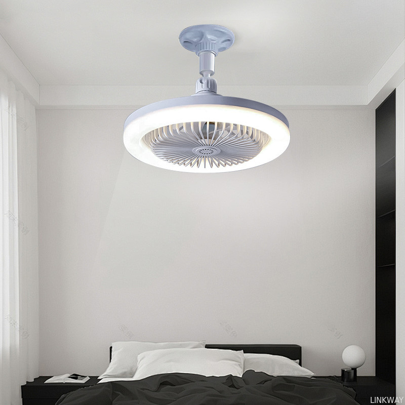 Manufacturer Hot Sale LED Lamp Fan E27 Three Color and 3600/6000K Screw Lamp Constant Ceiling Fan for Bedroom Living Room