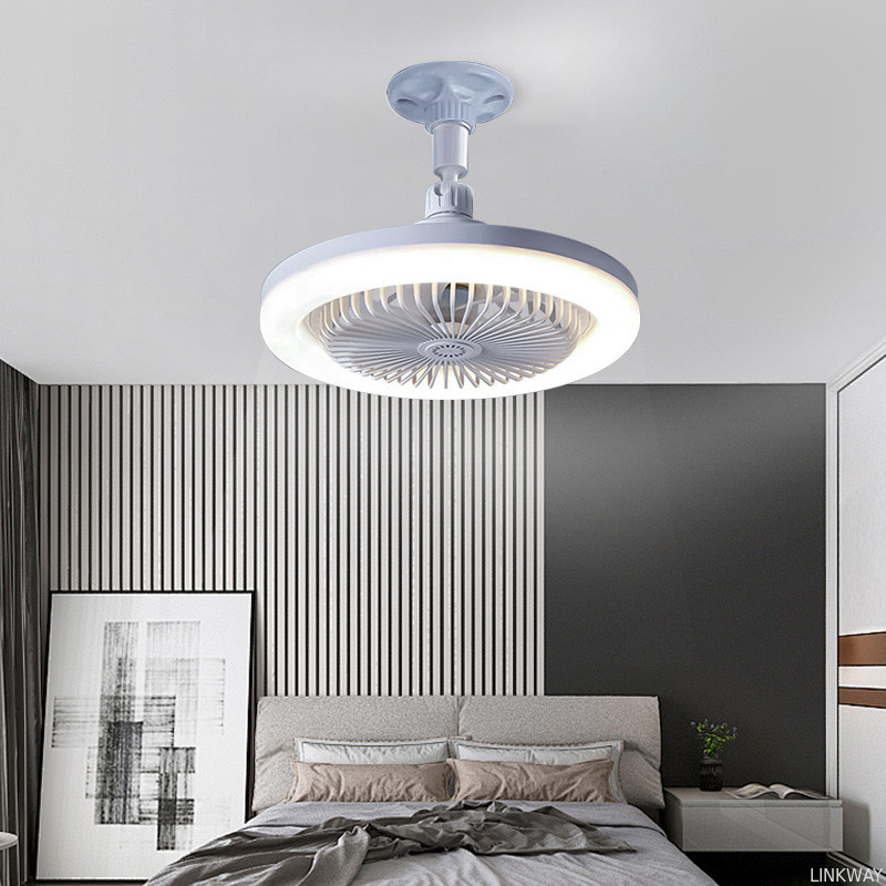 Manufacturer Hot Sale LED Lamp Fan E27 Three Color and 3600/6000K Screw Lamp Constant Ceiling Fan for Bedroom Living Room