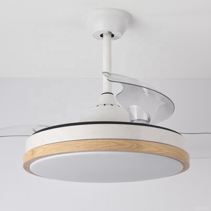 wholesale   110V 220V Ceiling Fan Remote Control Modern 3 Blade Ceiling Fan With Light