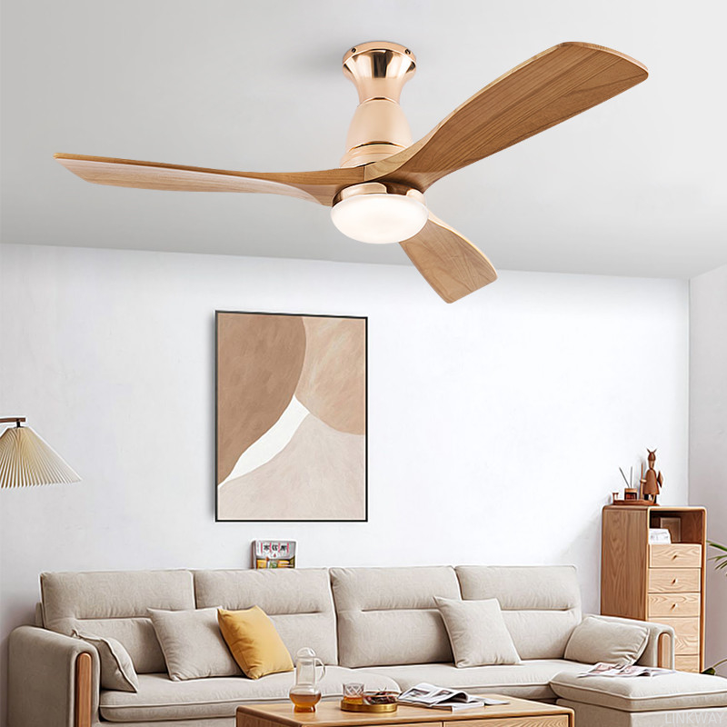 Manufacturer Modern 3 Blade Ceiling Fan 52 Inch Ceiling Fan With Light And Remote Control