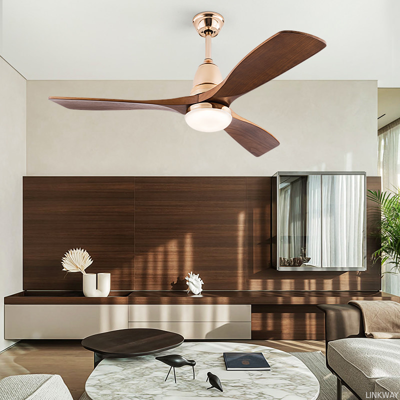 Manufacturer Modern 3 Blade Ceiling Fan 52 Inch Ceiling Fan With Light And Remote Control