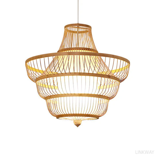 Manufactory Bedroom Living Room Flush Mount LED Ceiling Fan / Rattan Ceiling Fan With Light