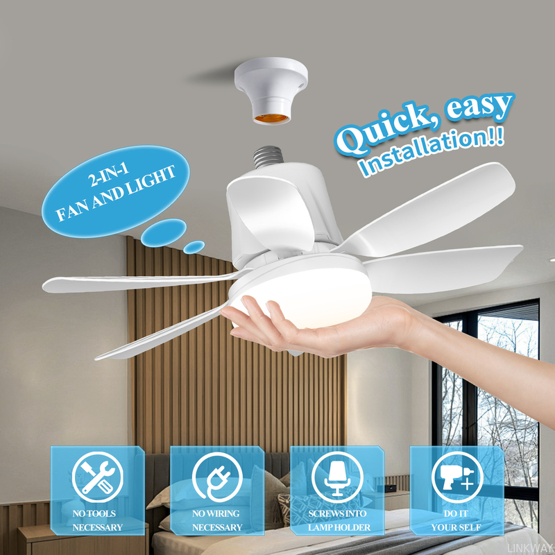Manufacturer Moving Head Intelligent Home Decor 360 Degree Rotating Ceiling Fan With Dimmable LED Light