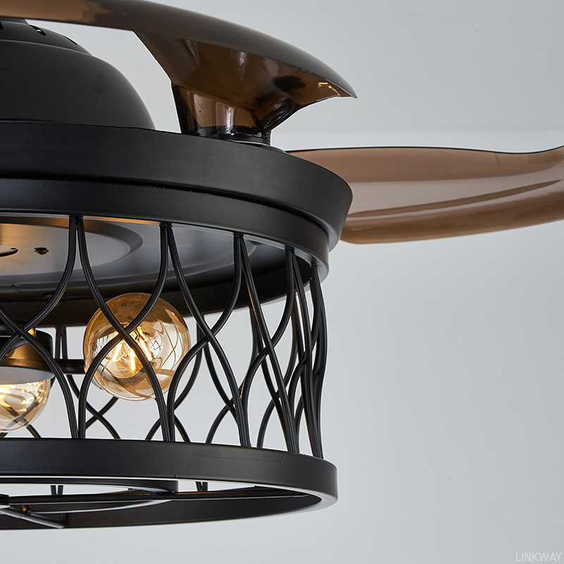 wholesale   Energy Saving Ceiling Fan Remote Control Industrial Style Ceiling Fans For Home