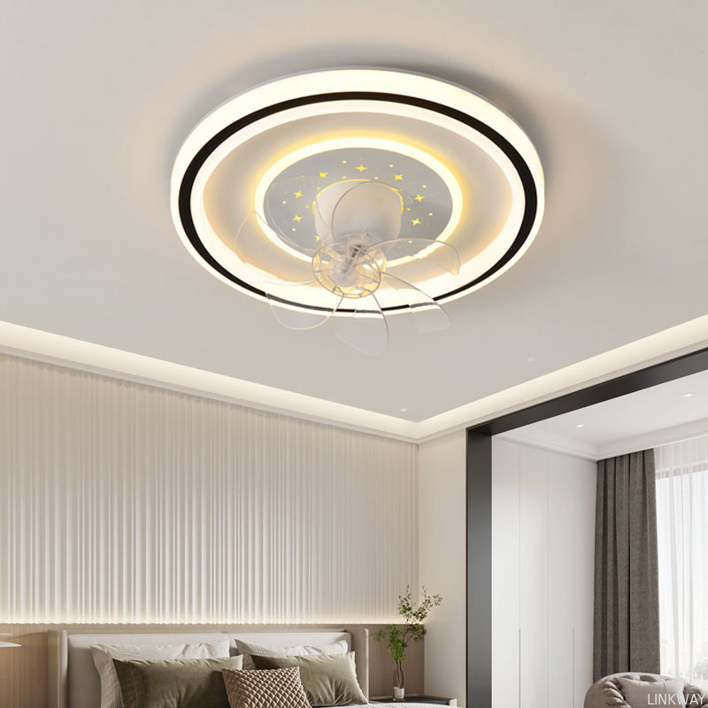 wholesale   Modern Minimalist Ceiling Fan Light , Creative Lighting Ceiling Fans Remote Control