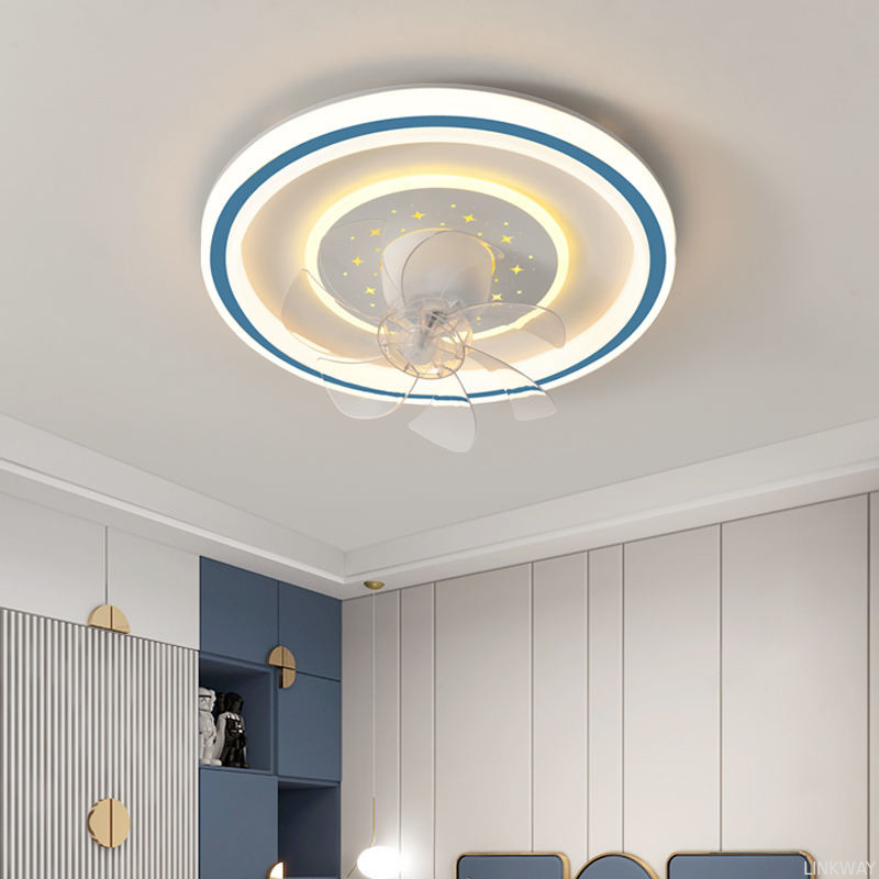 wholesale   Modern Minimalist Ceiling Fan Light , Creative Lighting Ceiling Fans Remote Control