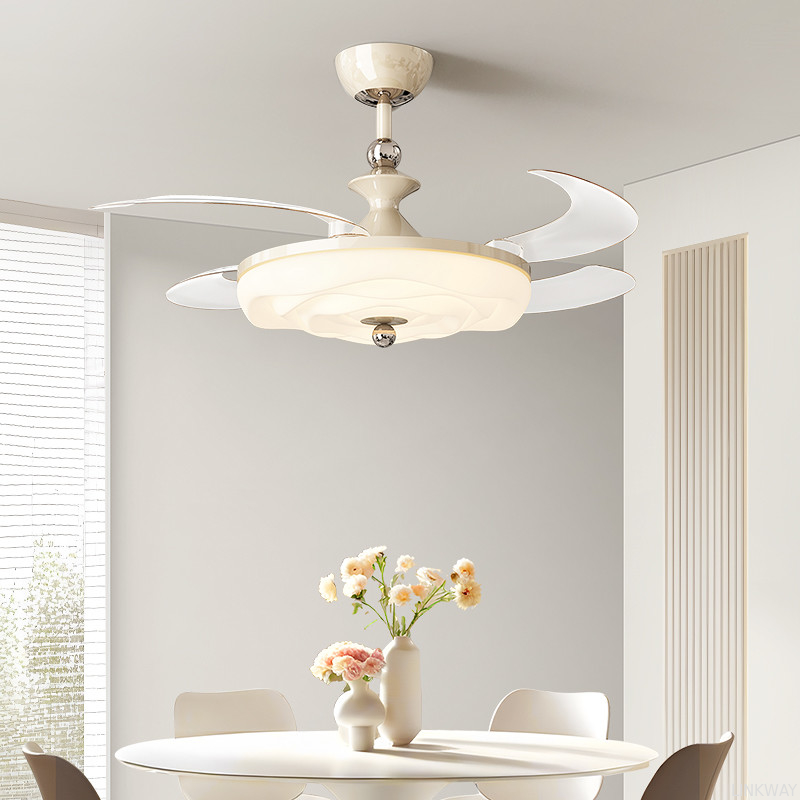 wholesale  42 Inch LED Smart Ceiling Fan , Read Rotation Ceiling Fan Remote Control