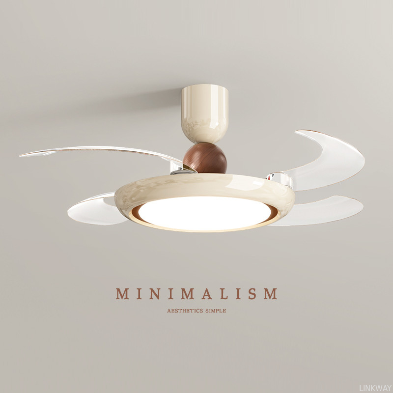 Manufacturer 42 Inch Smart Luxury Indoor Fan Light  , Modern Living Room Ceiling Fans With Bright Lights