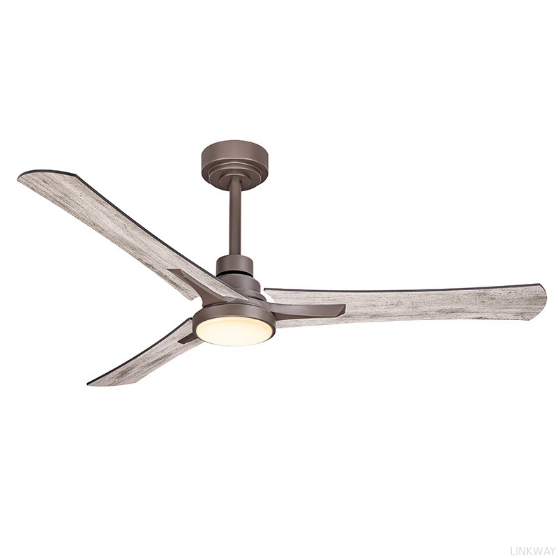 Wholesale factory Custom Adjustable Light Ceiling Fan , 3 Reversible Blade Ceiling Fan With Light And Remote