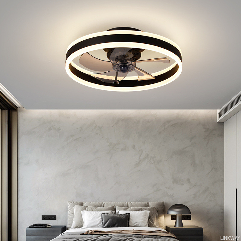 Factory Bedroom Ceiling Fan Lamp Restaurant Balcony Led Ceiling Lamp Household Fan Lamp