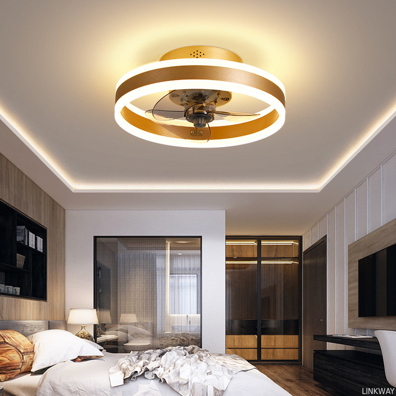 Factory Bedroom Ceiling Fan Lamp Restaurant Balcony Led Ceiling Lamp Household Fan Lamp