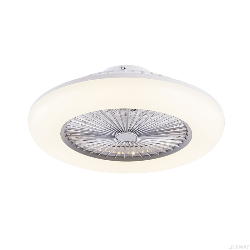 Manufacturer Minimalist Style Fresh and Natural Style with Any Scene Household Universal Bright LED Ceiling Fan