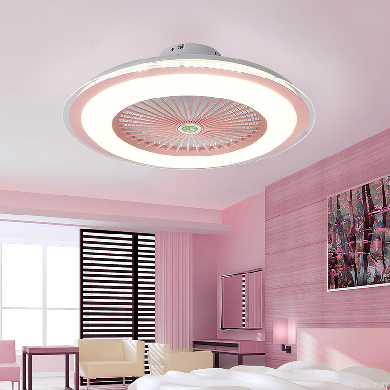 Wholesale factory Fashionable Modern Remote Control Deluxe Led Ceiling Strip Hanging Light with Fan