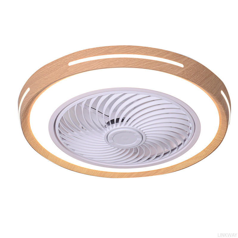 Wholesale   New Bedroom Wood LED Ceiling Fan Lamp with Remote Control Home Decorative Lighting Fans Ceiling Fan with Light