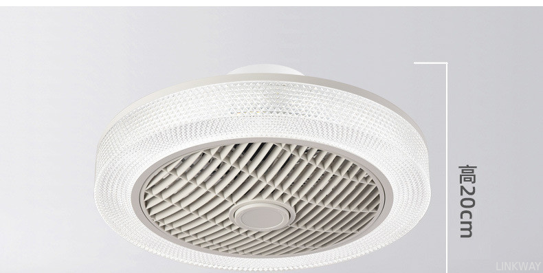 Manufactory Ultra-Thin LED Ceiling Fan Lamp For Modern Home Optimal Comfort Invisible Fast Heating For Bedroom Dining Room Simple Living