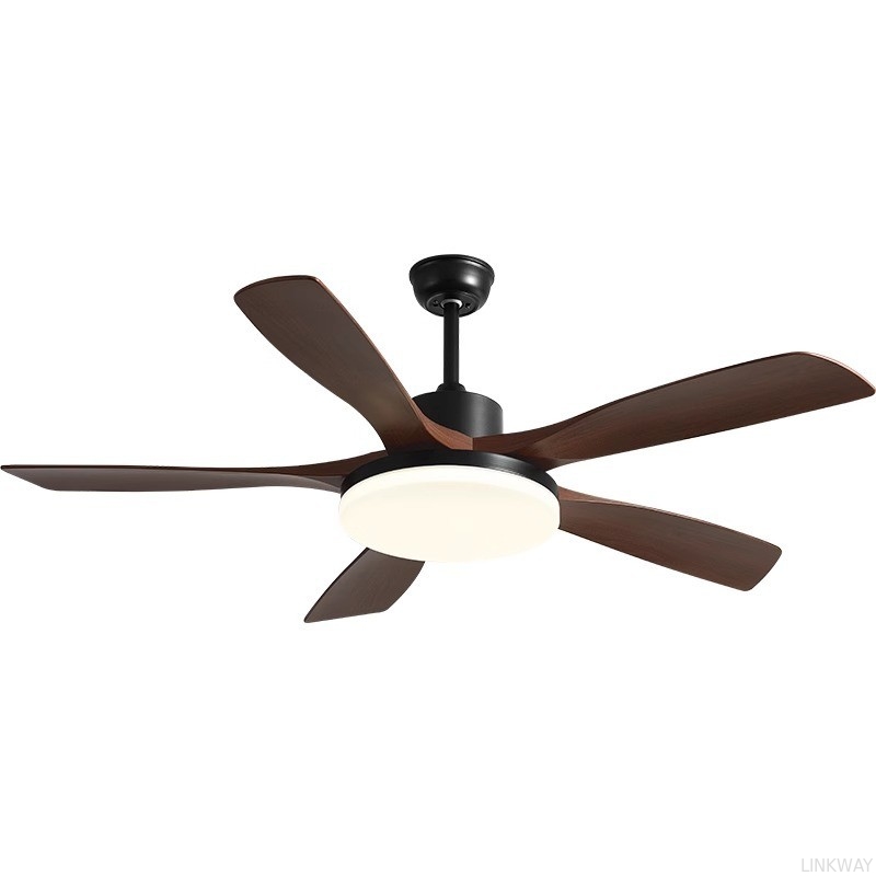 Wholesale factory 56-Inch Country Style LED Ceiling Fan Light DC Remote Control Decorative