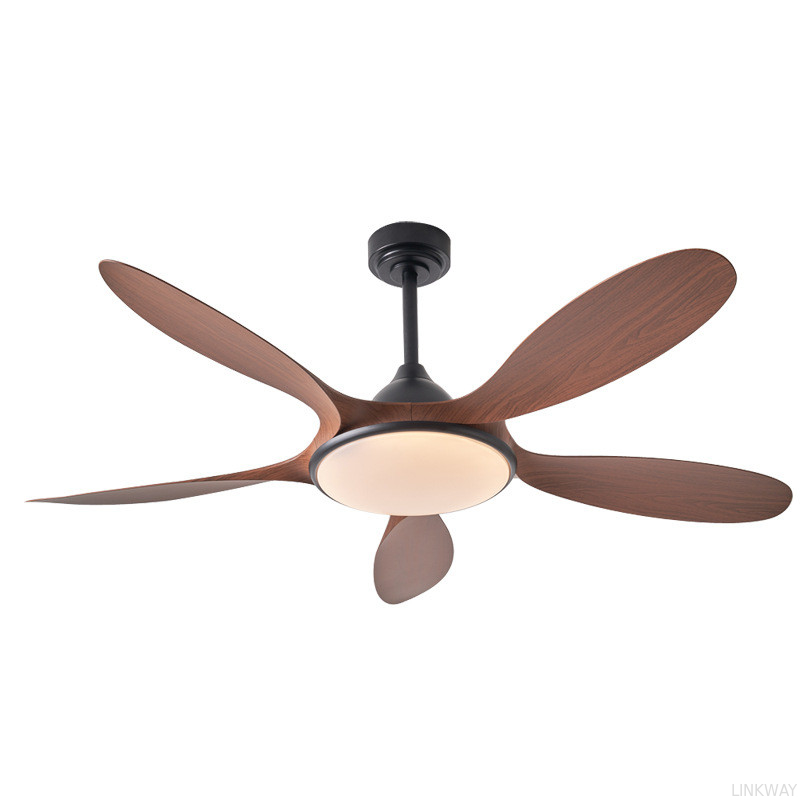 Wholesale    Led Ceiling Fan 5 ABS Blades Silent Motor LED Lighting Smart Ceiling Fan With Remote