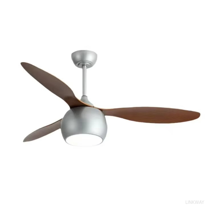 Wholesale Modern 42/52 Inch LED Ceiling Fan with Mute Light Iron Body & Remote Control for Living Room Use-Direct from Factory