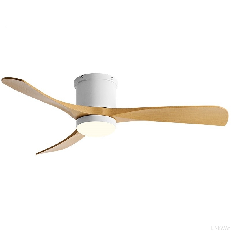 Factory Elegant 46-Inch  Intelligent Remote-Controlled Ceiling Fan with Integrated Light