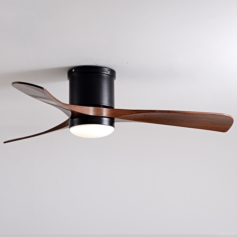 Factory Elegant 46-Inch  Intelligent Remote-Controlled Ceiling Fan with Integrated Light