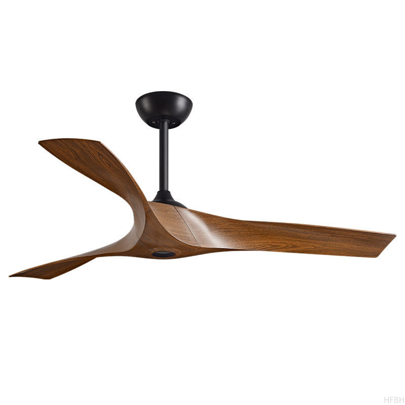 Factory 52" Modern Silent DC Motor Ceiling Fan for Home Decor Remote Control