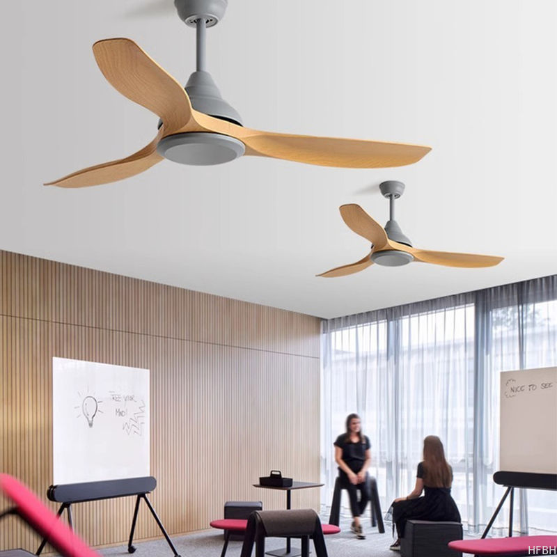 Manufacturer 56-Inch Retro Industrial Ceiling Fan Commercial Frequency Conversion Non-Light Electric Fan Dining Living Room Use Home