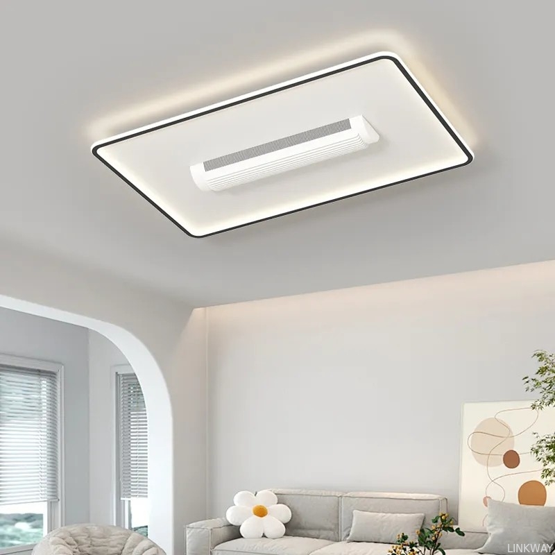 Wholesale Factory Model 1631A Ceiling Fan with Light Leafless Ceiling Fan Bladeless Fan Light
