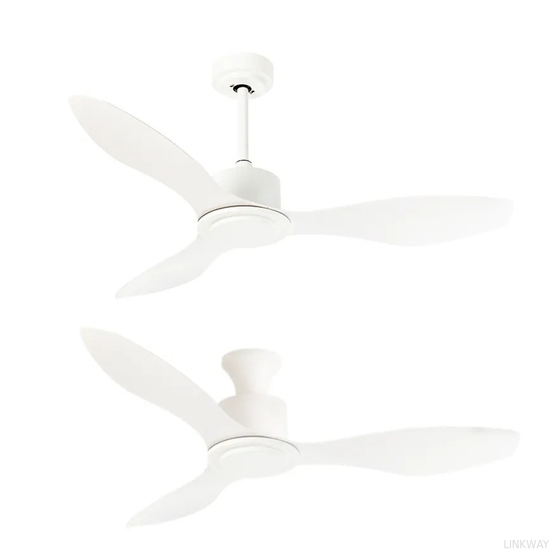 wholesale  factory Model 630 Modern Design 48 Inch Ceiling Fan with White ABS Blade